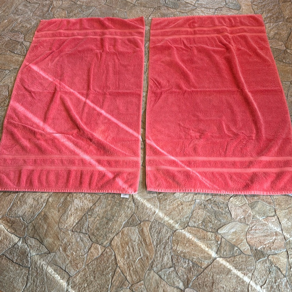 Charter Club Bath Towels Pair Cotton